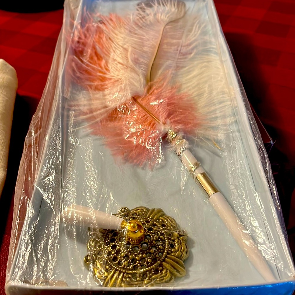 Signature Pen for Registry for Weddings or 15, 16 or Debutante Event